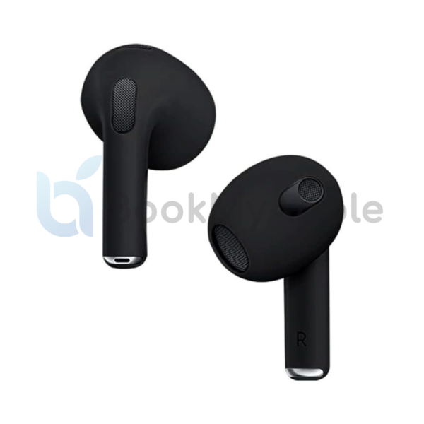 Apple AirPods Black (3rd generation) Bluetooth  (White, True Wireless) BookMyApple - Image 2