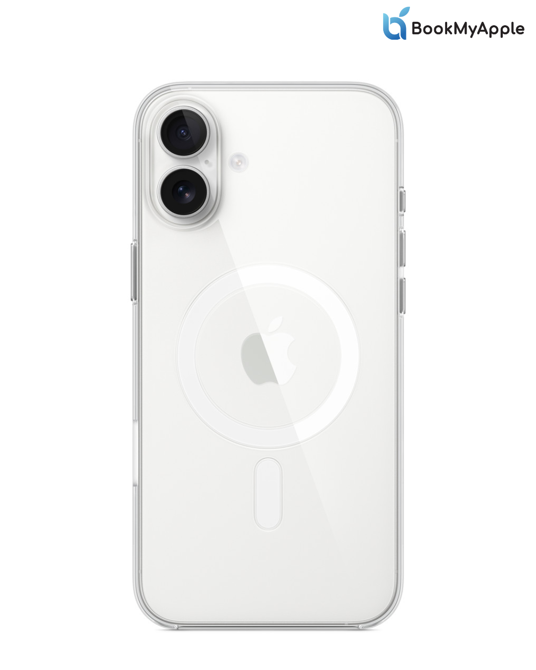 iPhone 16 Plus Silicone Case with MagSafe in Colour White