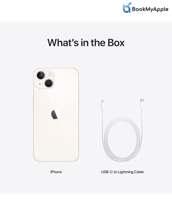 Apple iPhone 13 (128GB, Starlight White) - Image 4