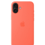 iPhone 16 Plus Silicone Case with MagSafe - Orange