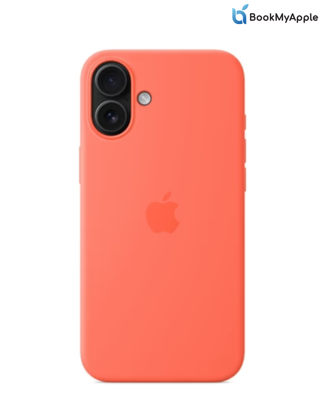 iPhone 16 Plus Silicone Case with MagSafe in Colour Orange